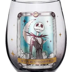 Star-Crossed Lovers Drinkware Set 2 Pack 20 Oz. - The Nightmare Before -Spirit Spooky Store 01580745 c