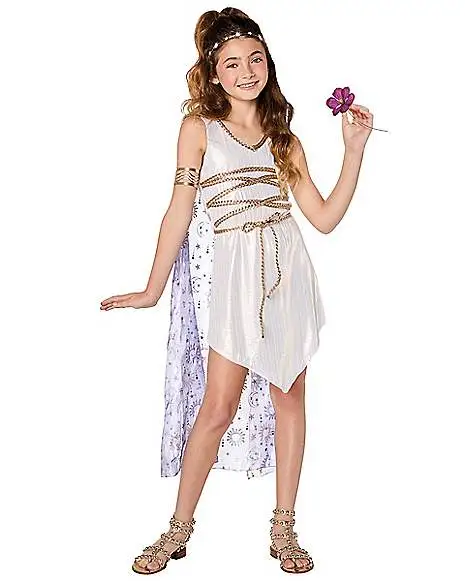 Kids Mystical Goddess Dress Costume 1 Kids Mystical Goddess Dress Costume
