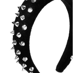 Kids Studded Black Headband -Spirit Spooky Store 01582204 c