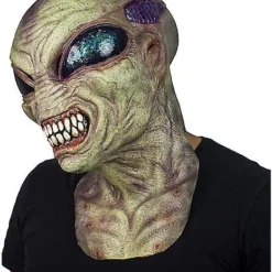 Green Alien Full Mask 6 Green Alien Full Mask -Spirit Spooky Store 01582659 c