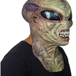 Green Alien Full Mask 7 Green Alien Full Mask -Spirit Spooky Store 01582659 d