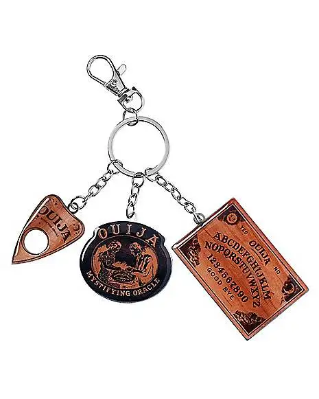 Ouija Charm Keychain 1 Ouija Charm Keychain
