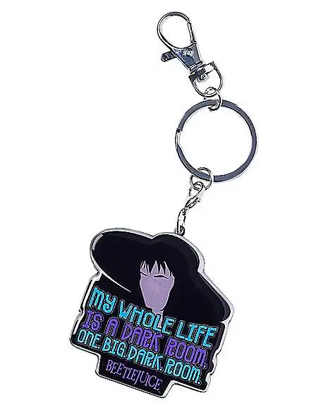 Lydia Deetz Keychain - Beetlejuice 1 Lydia Deetz Keychain - Beetlejuice