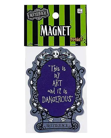 This Is My Art Magnet - Beetlejuice 2 This Is My Art Magnet - Beetlejuice - Image 2