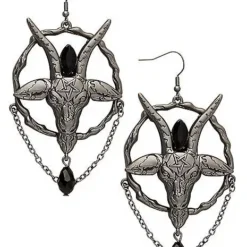 Baphomet Earrings