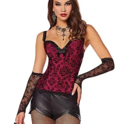 Vampire Corset And Gloves
