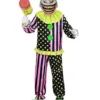 Adult Light-Up Wacky Mole Clown Costume