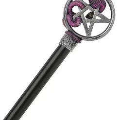 Pentagram Snake Staff -Spirit Spooky Store 01589480 c