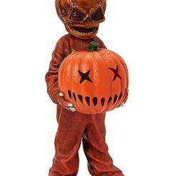 Light-Up Unmasked Sam Statue - Trick 'r Treat -Spirit Spooky Store 01590710 d