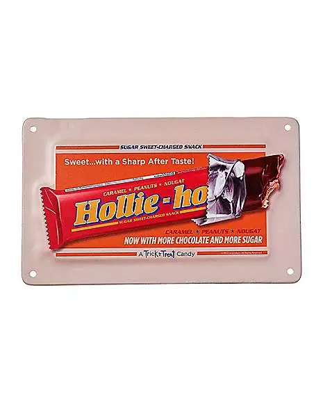 Hollie-ho Candy Bar Sign - Trick 'r Treat 1 Hollie-ho Candy Bar Sign - Trick 'r Treat