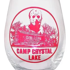 Camp Crystal Lake Stemless Glass - Friday The 13th