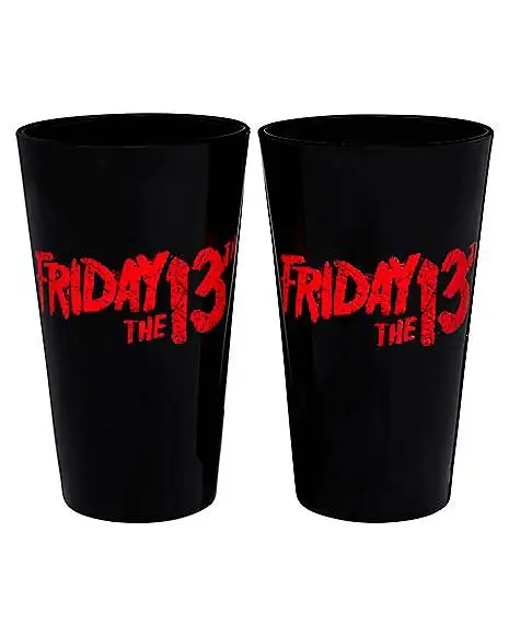 Jason Voorhees Pint Glasses 2 Pack - Friday The 13th 2 Jason Voorhees Pint Glasses 2 Pack - Friday The 13th - Image 2