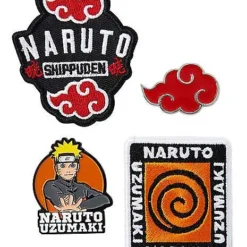 Naruto Patch And Pin Set - Naruto Shippuden