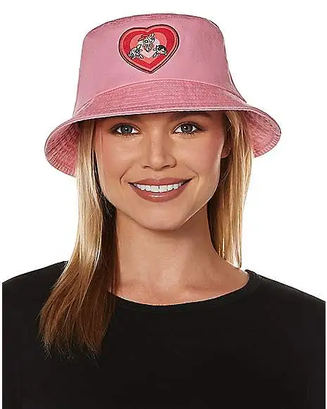 Pink Powerpuff Girls Bucket Hat 2 Pink Powerpuff Girls Bucket Hat - Image 2