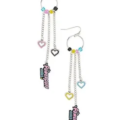 Powerpuff Girls Charm Dangle Earrings