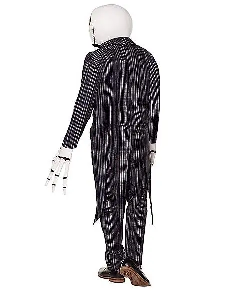 Adult Jack Skellington Costume Deluxe - The Nightmare Before Christmas 2 Adult Jack Skellington Costume Deluxe - The Nightmare Before Christmas - Image 2