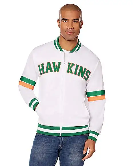 Adult Hawkins Track Jacket - Stranger Things 1 Adult Hawkins Track Jacket - Stranger Things