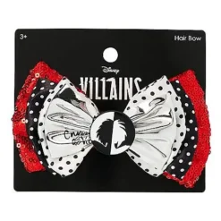 Cruella Hair Bow - Disney Cruella 5 Cruella Hair Bow - Disney Cruella -Spirit Spooky Store 01599927 c