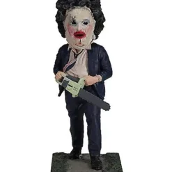 Leatherface Pretty Woman Mask Bobblehead Statue - The Texas Chainsaw M
