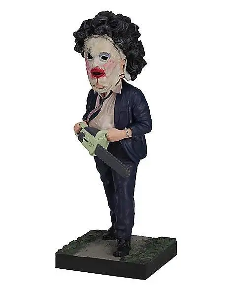 Leatherface Pretty Woman Mask Bobblehead Statue - The Texas Chainsaw M 2 Leatherface Pretty Woman Mask Bobblehead Statue - The Texas Chainsaw M - Image 2