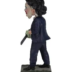 Leatherface Pretty Woman Mask Bobblehead Statue - The Texas Chainsaw M 9 Leatherface Pretty Woman Mask Bobblehead Statue - The Texas Chainsaw M -Spirit Spooky Store 01600295 c