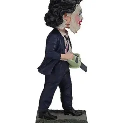 Leatherface Pretty Woman Mask Bobblehead Statue - The Texas Chainsaw M 11 Leatherface Pretty Woman Mask Bobblehead Statue - The Texas Chainsaw M -Spirit Spooky Store 01600295 e