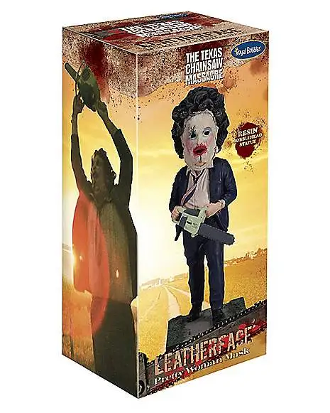 Leatherface Pretty Woman Mask Bobblehead Statue - The Texas Chainsaw M 6 Leatherface Pretty Woman Mask Bobblehead Statue - The Texas Chainsaw M - Image 6