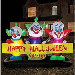 5.5 Ft Killer Klowns From Outer Space Inflatable