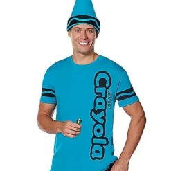 Adult Cerulean Crayon Costume Kit - Crayola