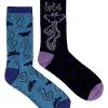 Corpse Bride Crew Socks - 2 Pack