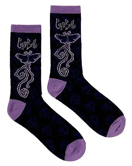 Corpse Bride Crew Socks - 2 Pack 2 Corpse Bride Crew Socks - 2 Pack - Image 2