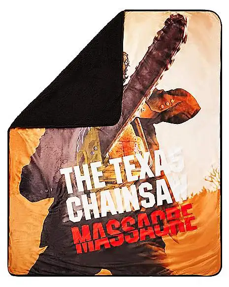 Leatherface Fleece Blanket - Texas Chainsaw Massacre 2 Leatherface Fleece Blanket - Texas Chainsaw Massacre - Image 2