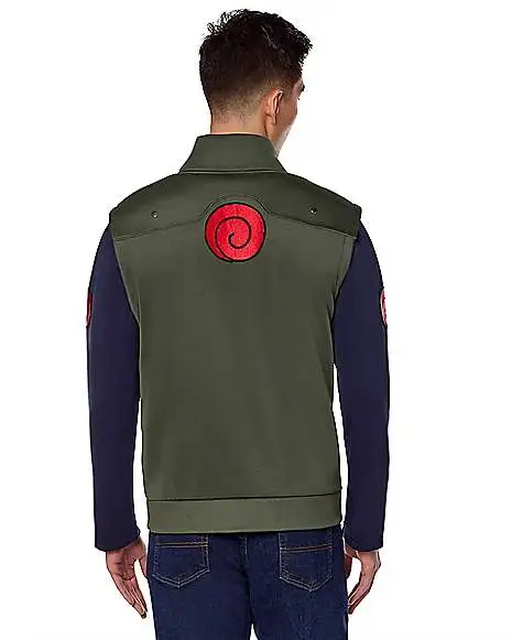 Adult Naruto Flak Jacket - Naruto Shippuden 2 Adult Naruto Flak Jacket - Naruto Shippuden - Image 2