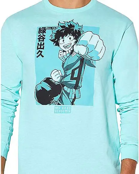 Deku Long Sleeve T Shirt - My Hero Academia 2 Deku Long Sleeve T Shirt - My Hero Academia - Image 2