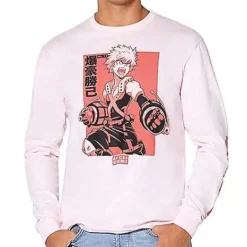 Kacchan Long Sleeve T Shirt - My Hero Academia