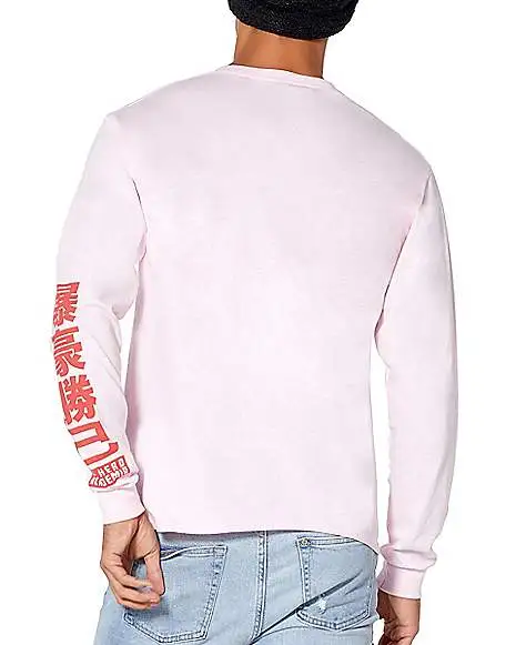 Kacchan Long Sleeve T Shirt - My Hero Academia 4 Kacchan Long Sleeve T Shirt - My Hero Academia - Image 4