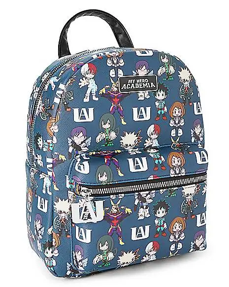 My Hero Academia Metal Badge Backpack 2 My Hero Academia Metal Badge Backpack - Image 2