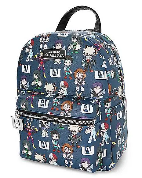 My Hero Academia Metal Badge Backpack 3 My Hero Academia Metal Badge Backpack - Image 3