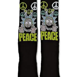 Rick Peace Socks - Rick And Morty