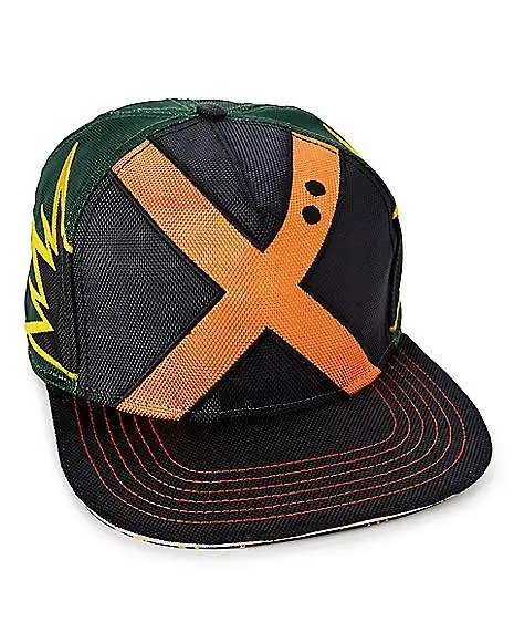 Bakugo Snapback Hat – My Hero Academia 1 Bakugo Snapback Hat – My Hero Academia