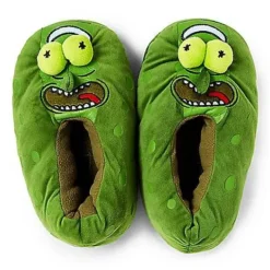 Pickle Rick Slippers – Rick & Morty 5 Pickle Rick Slippers – Rick & Morty -Spirit Spooky Store 03637675 c
