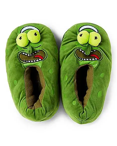 Pickle Rick Slippers – Rick & Morty 3 Pickle Rick Slippers – Rick & Morty - Image 3