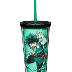 My Hero Academia Deku Cup With Straw - 20 Oz.