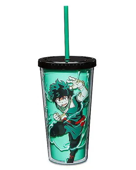 My Hero Academia Deku Cup With Straw - 20 Oz. 1 My Hero Academia Deku Cup With Straw - 20 Oz.