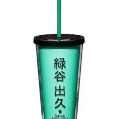 My Hero Academia Deku Cup With Straw - 20 Oz. 6 My Hero Academia Deku Cup With Straw - 20 Oz. -Spirit Spooky Store 03640018 c