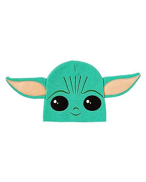 The Child Grogu 3D Ears Beanie Hat - The Mandalorian 1 The Child Grogu 3D Ears Beanie Hat - The Mandalorian