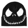 Glow In The Dark Jack Skellington Face Beanie Hat - The Nightmare Befo