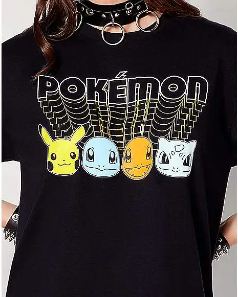 Faces Pokemon T Shirt 2 Faces Pokemon T Shirt - Image 2