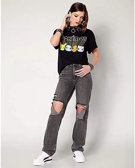 Faces Pokemon T Shirt 3 Faces Pokemon T Shirt - Image 3