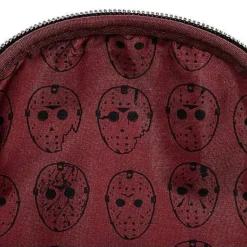 Loungefly Jason Voorhees Mask Mini Backpack - Friday The 13th 10 Loungefly Jason Voorhees Mask Mini Backpack - Friday The 13th -Spirit Spooky Store 03844925 e